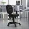 Flash Furniture Leather Contemporary Chair, 18-1/4" to 21-1/2", Adjustable Arms, Black LeatherSoft GO-930F-BK-LEA-ARMS-GG - alternate 3